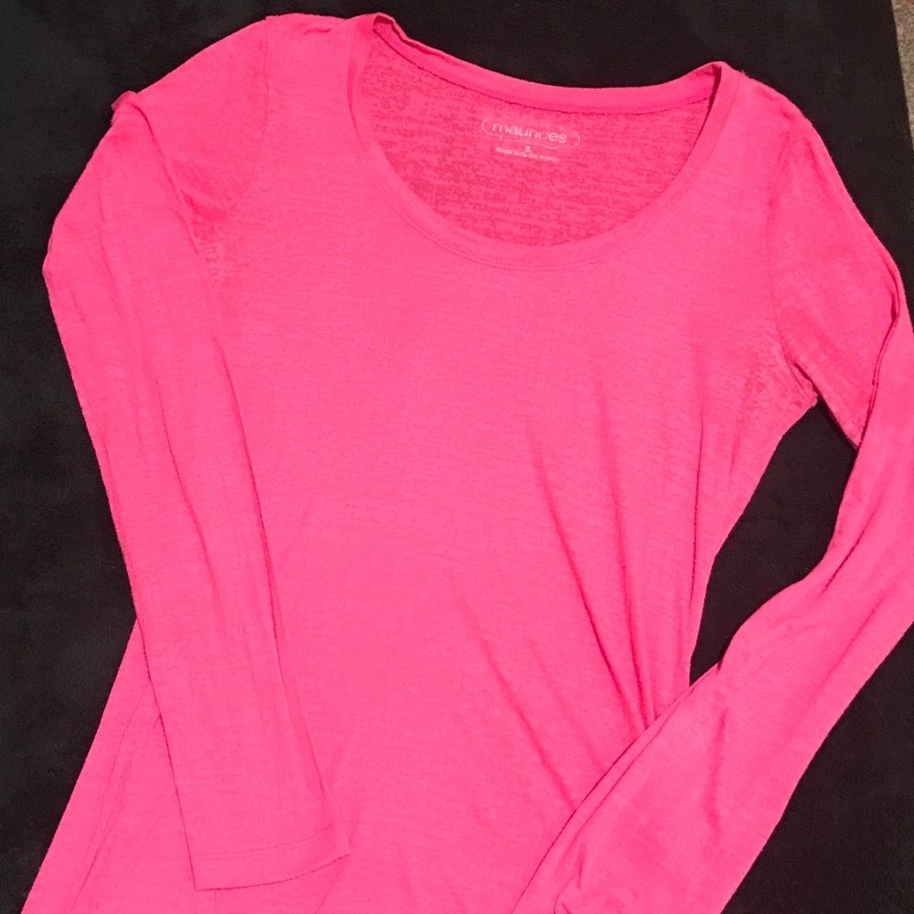 Small hot pink burnout from Maurices.